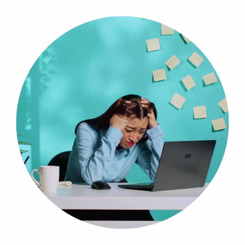 Symptômes du burn-out chez la femme